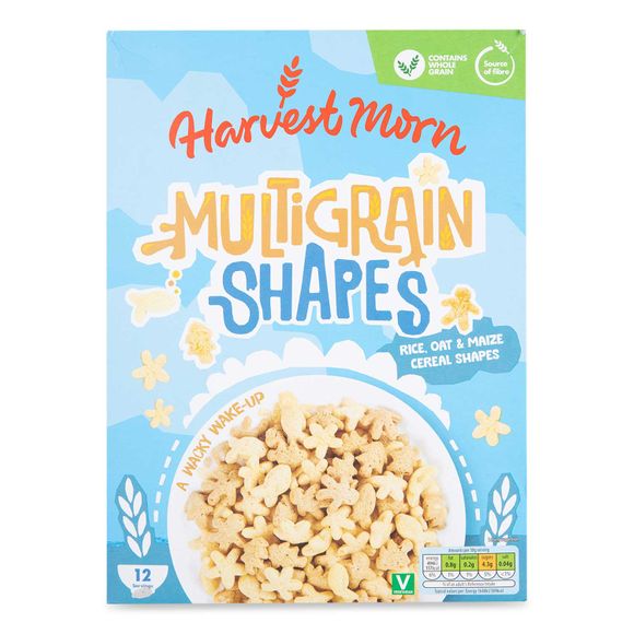 Harvest Morn Multigrain Cereal Shapes 350g